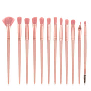 12-Piece Makeup Brush Set – Eye & Face Brushes Kit