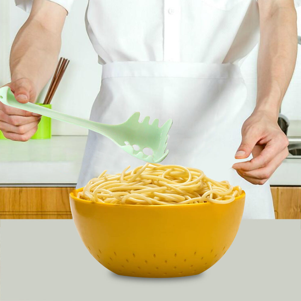 Multifunction Kitchen Spoon – Strainer, Ladle, and Spatula in One