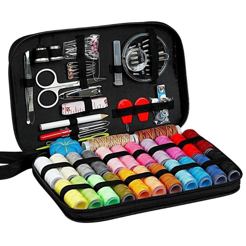 Sewing Suit Travel Bag – Black Zipper Organizer