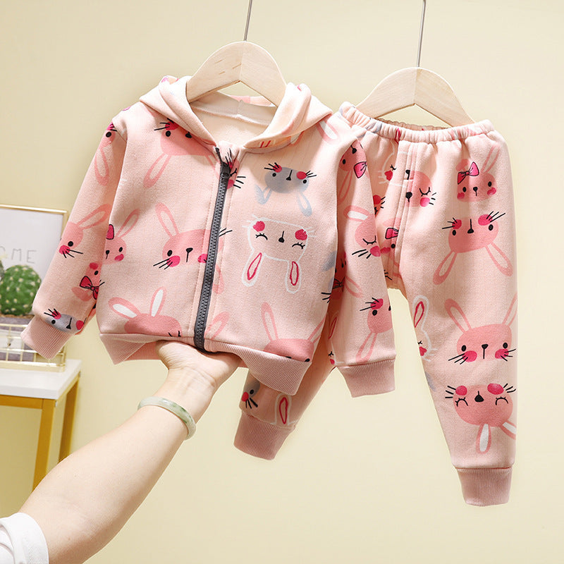 Two-Piece Children’s Western Style Sports Suit
