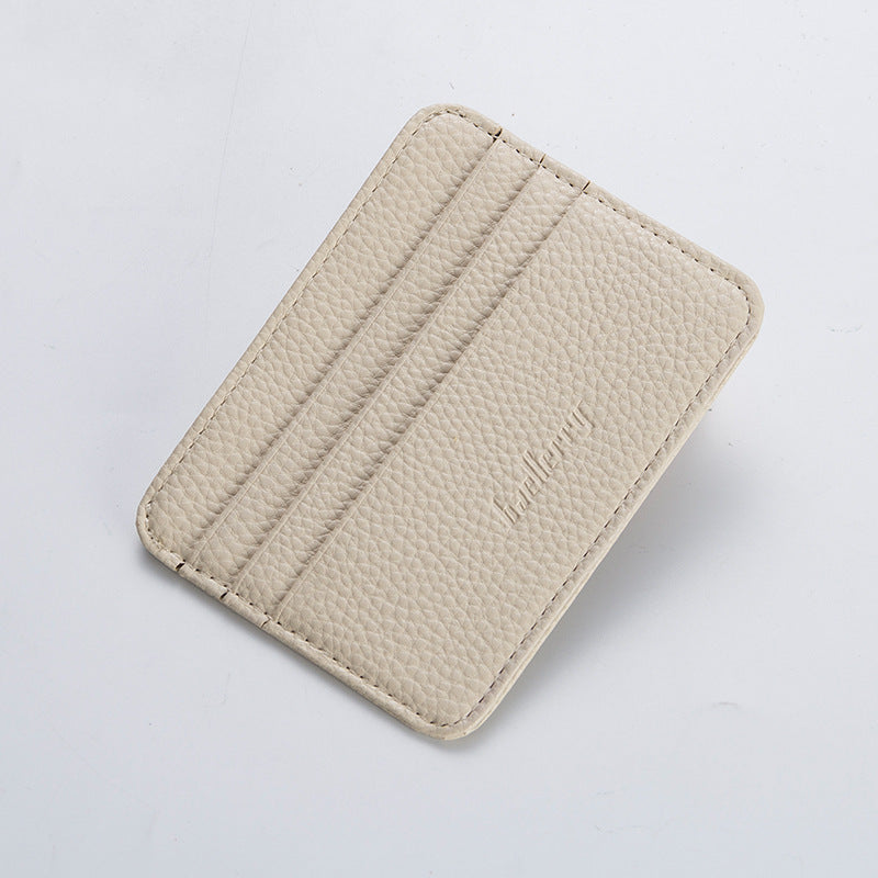 Fashionable Men Money Clip Simple Mini Zero Wallet