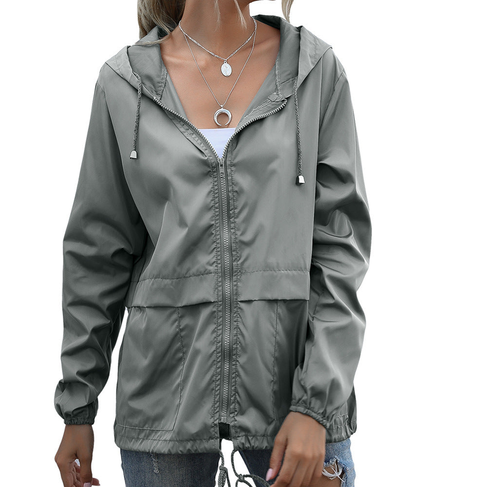 Lightweight Outdoor Hiking Waterproof Raincoat Jacket