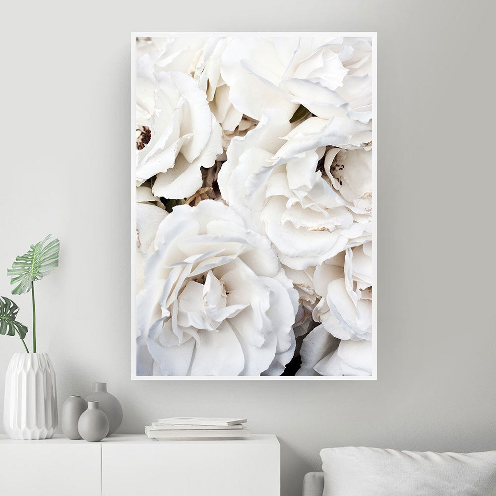 Black and White Wall Art – Sexy Woman Canvas Painting Poster Print