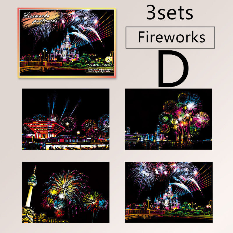 Scratch Painting – Kratzmalerei DIY Art Kit