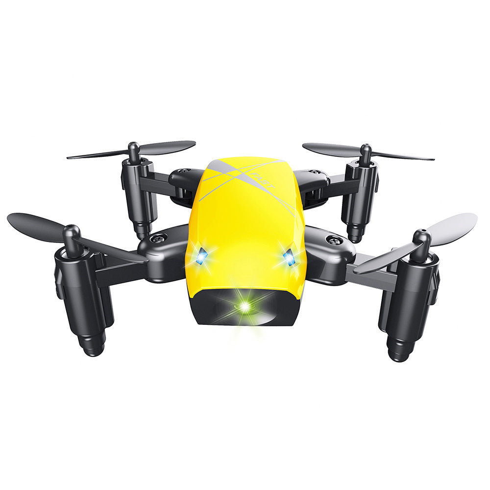 Micro Foldable RC Drone – Quadcopter Toy with Camera, 3D Steering Wheel Remote, WiFi APP Control, Kids Gift Helicopter