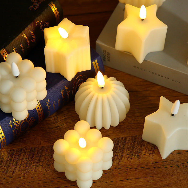 Electronic Atmosphere Candle Light Birthday Gift