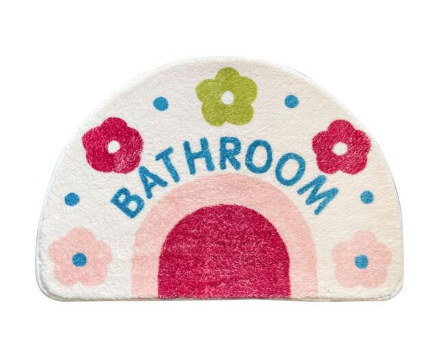 Simple Absorbent Floor Mats – Kitchen & Bathroom Use