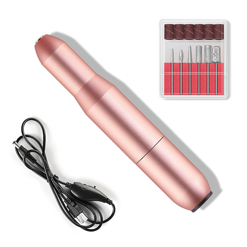 Electric Nail Drill Machine – USB Rechargeable Manicure & Pedicure Set
