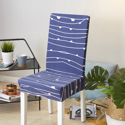 Elastic Siamese Solid Color Stretch Office and Hotel Chair Cover