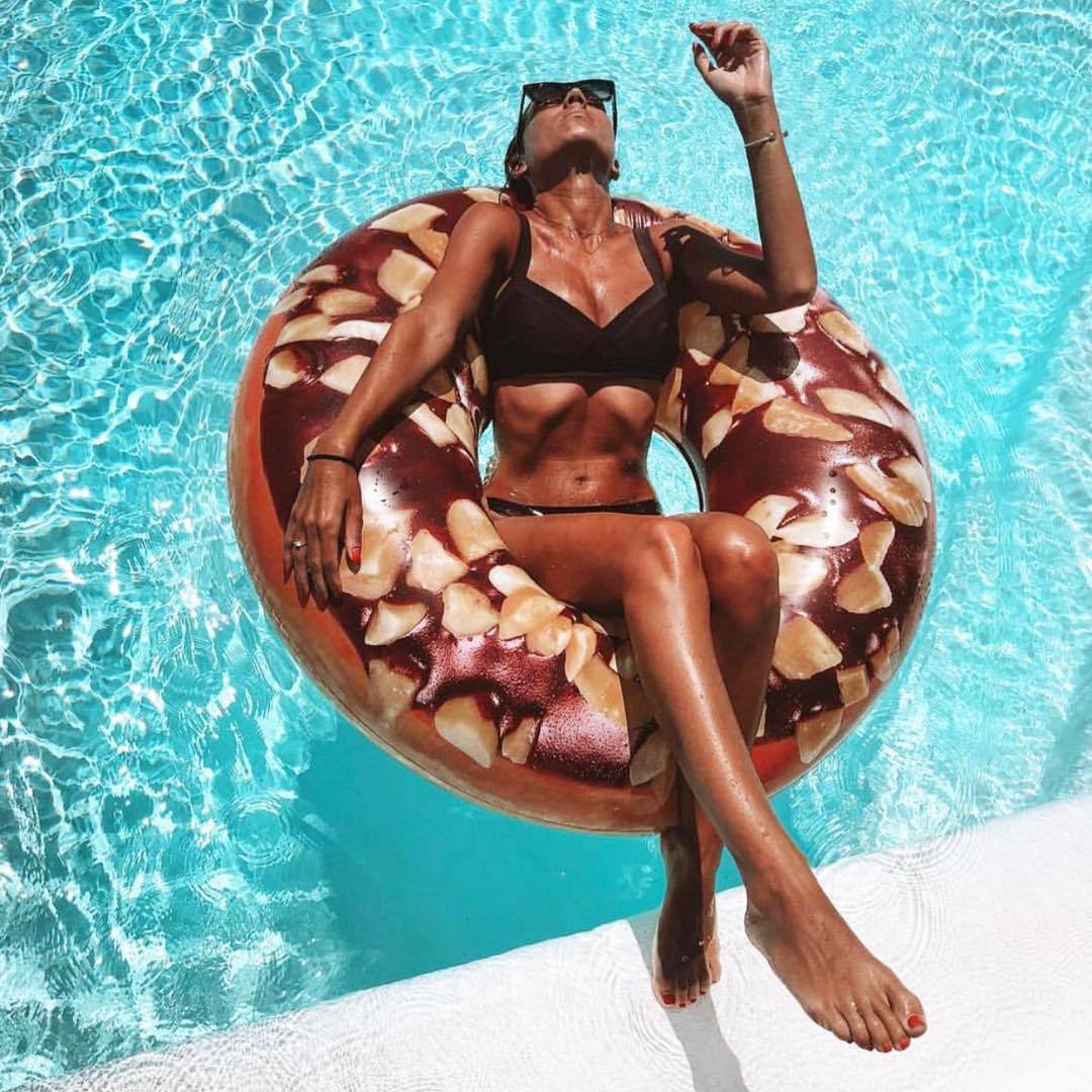 Donut swim ring