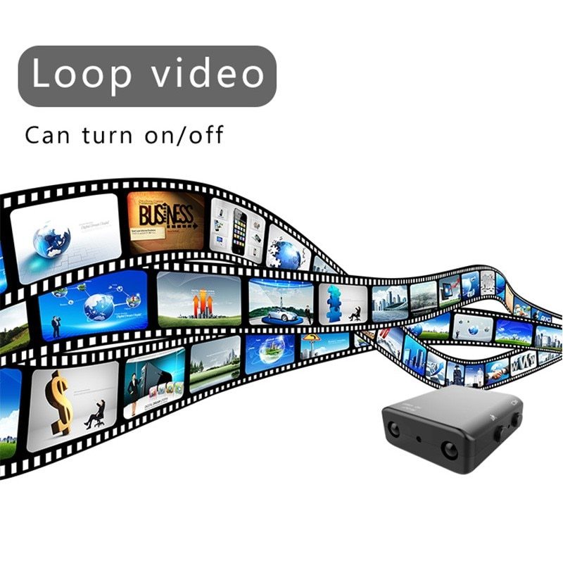 1080P Full HD Camcorder – IR-CUT Night Vision Mini Motion Camera