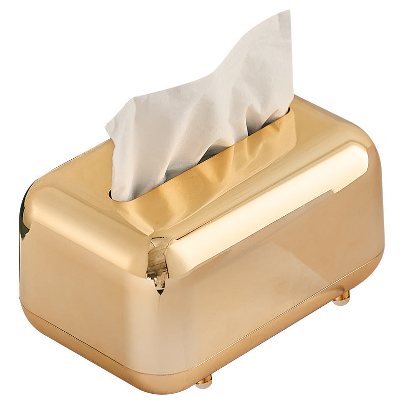 Home Desktop Creative Simple Storage Tissue Box European Retro Baby Wipes Pumping Box