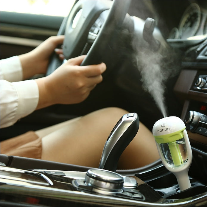 Mini Car Humidifier Air Purifier – Portable USB Aroma Diffuser