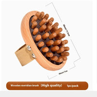 Solid Wood Meridian Brush