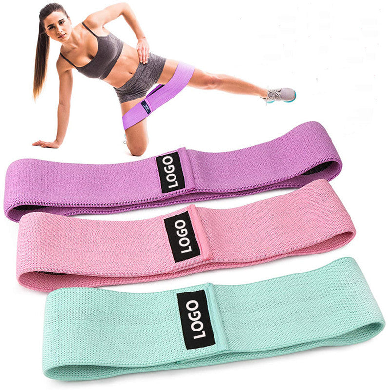 Fabric Resistance Bands Set – Non-Slip Hip Circle Bands