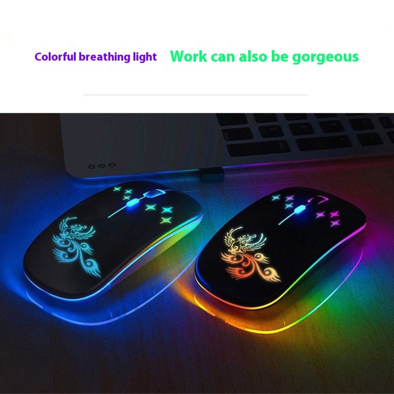 Rechargeable Wireless Bluetooth Luminous Mouse