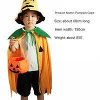 Children's Pumpkin Cloak