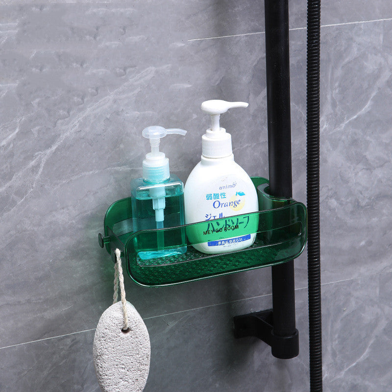 Installation-Free Snap-On Faucet Sink Rack – Kitchen & Bathroom Organizer