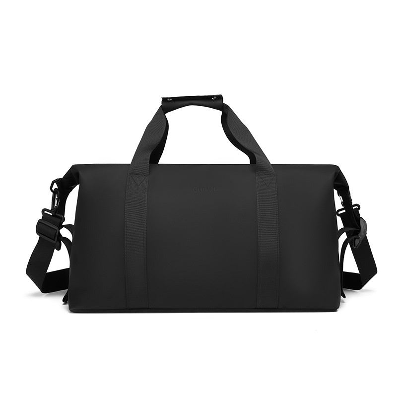 Unisex Duffel Coated Oxford Cloth Solid Color Large Capacity