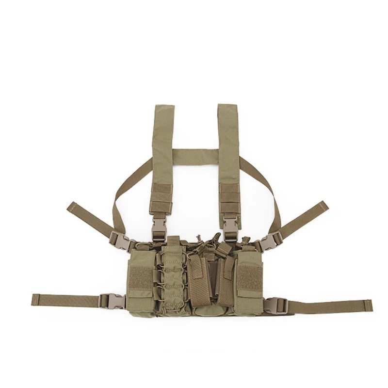 Multifunctional D3 Tactical Vest – Lightweight MOLLE Chest Rig with Adjustable Straps