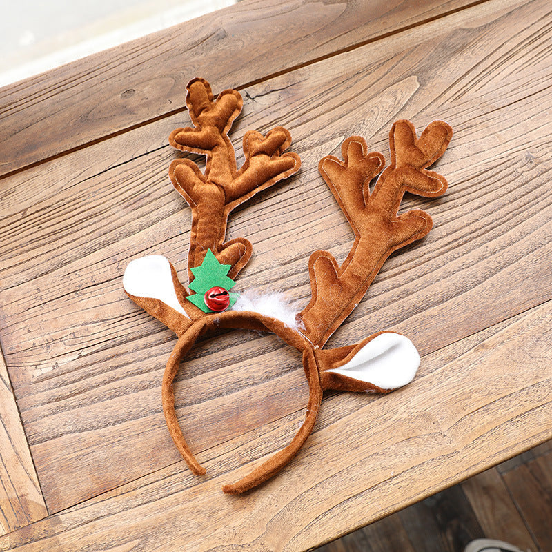Christmas Large Reindeer Antler Headband