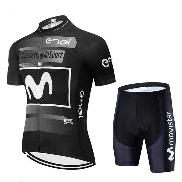 Men's Short Sleeve Outdoor Mountain Biking Suit