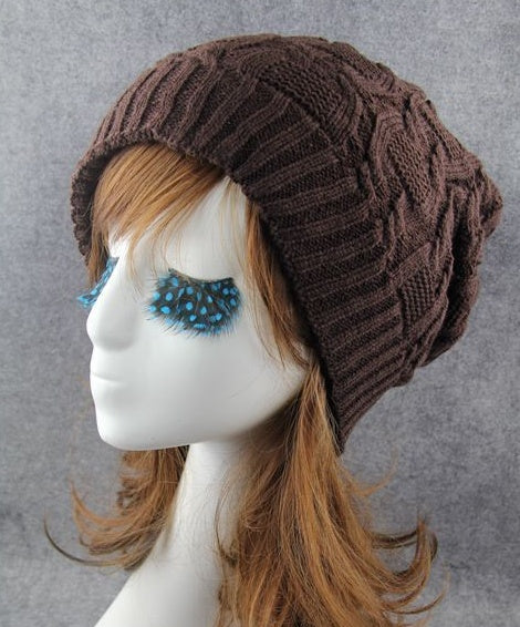 Thickened Loose Pile Wool Cap with Cozy Warmth