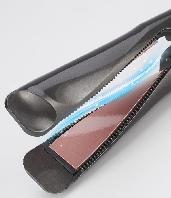 2-in-1 Professional Hair Straightener and Crimper Wet/Dry Curling Comb