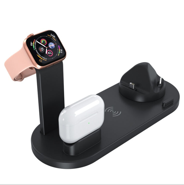 Magic Array Wireless Car Charger – 15W Qi Fast Charge Phone Mount with LED