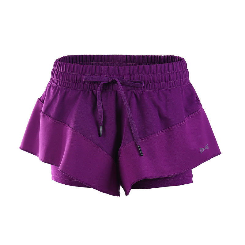 Women's Quick-Dry Sports Shorts – Lightweight Running & Workout Pants