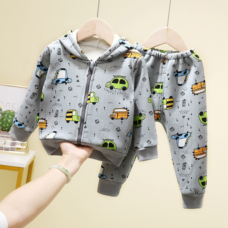 Two-Piece Children’s Western Style Sports Suit