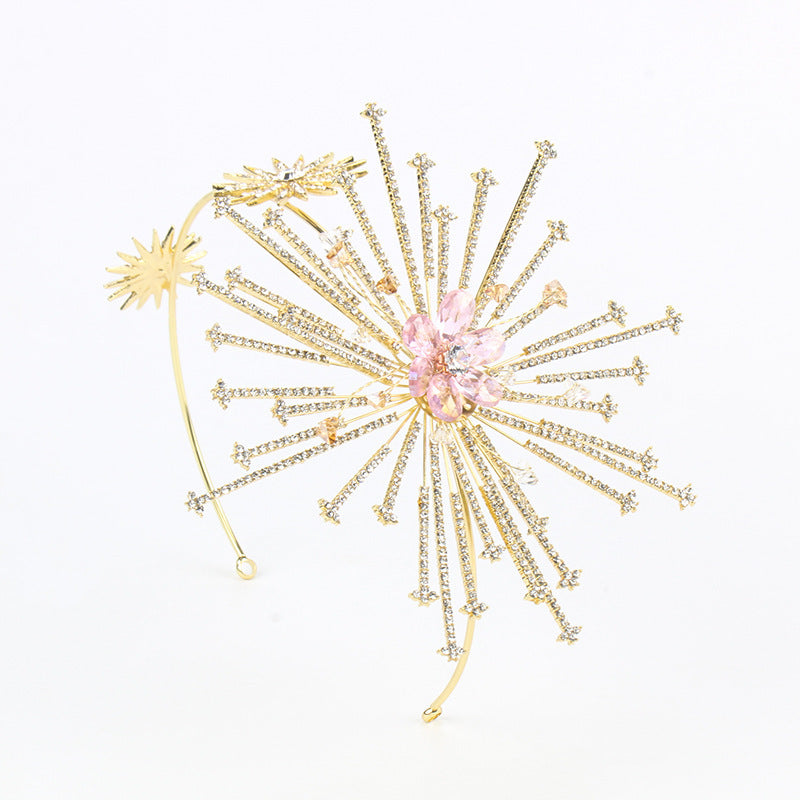 Sparkling Bridal Rhinestone Headband Wedding Hair Accessory