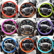 Non-Slip Silicone Steering Wheel Cover – Universal Car Fit