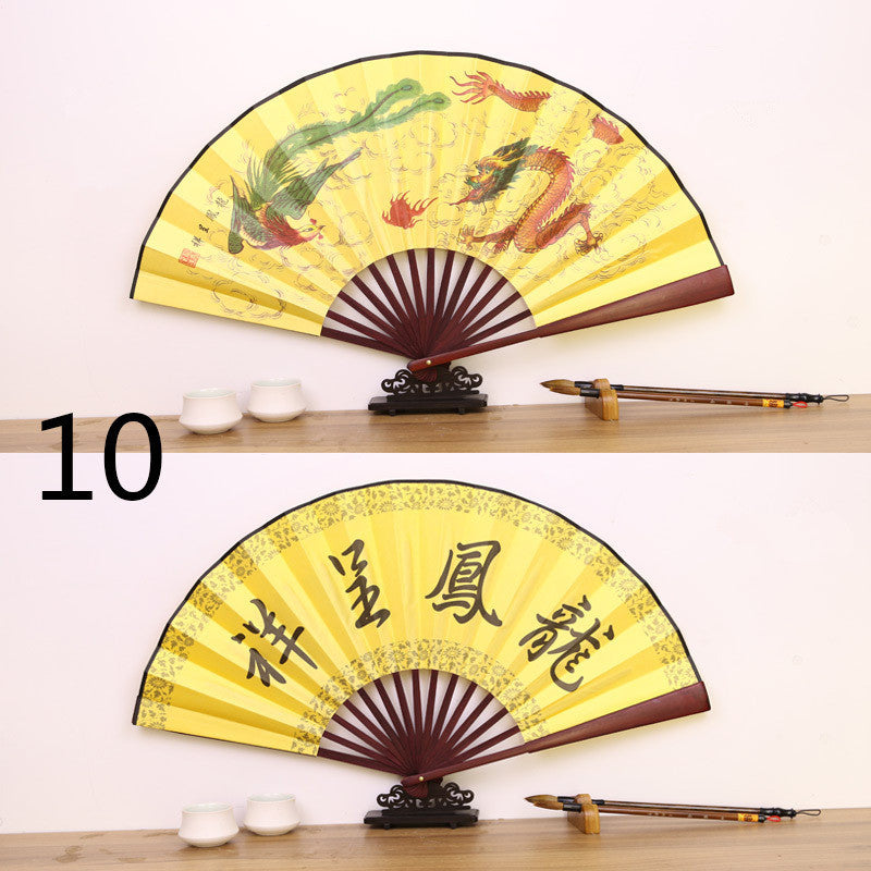 Bamboo craft fan