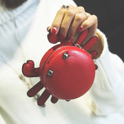 Small Crab Coin Purse – Cute Mini Wallet for Kids & Adults