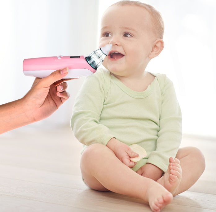 Electric Nasal Aspirator for Babies – Gentle, USB Rechargeable