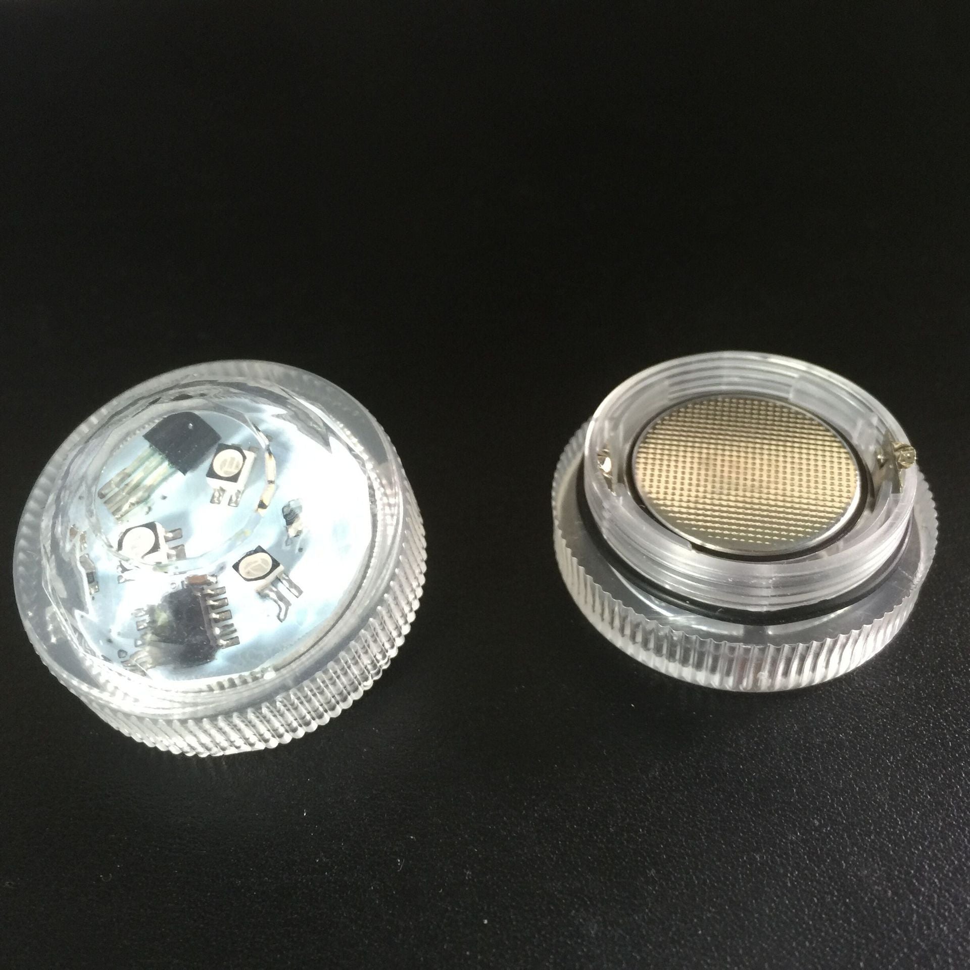 LED Waterproof Candle Lights Glow For Holiday Decorations With Diamond Twist