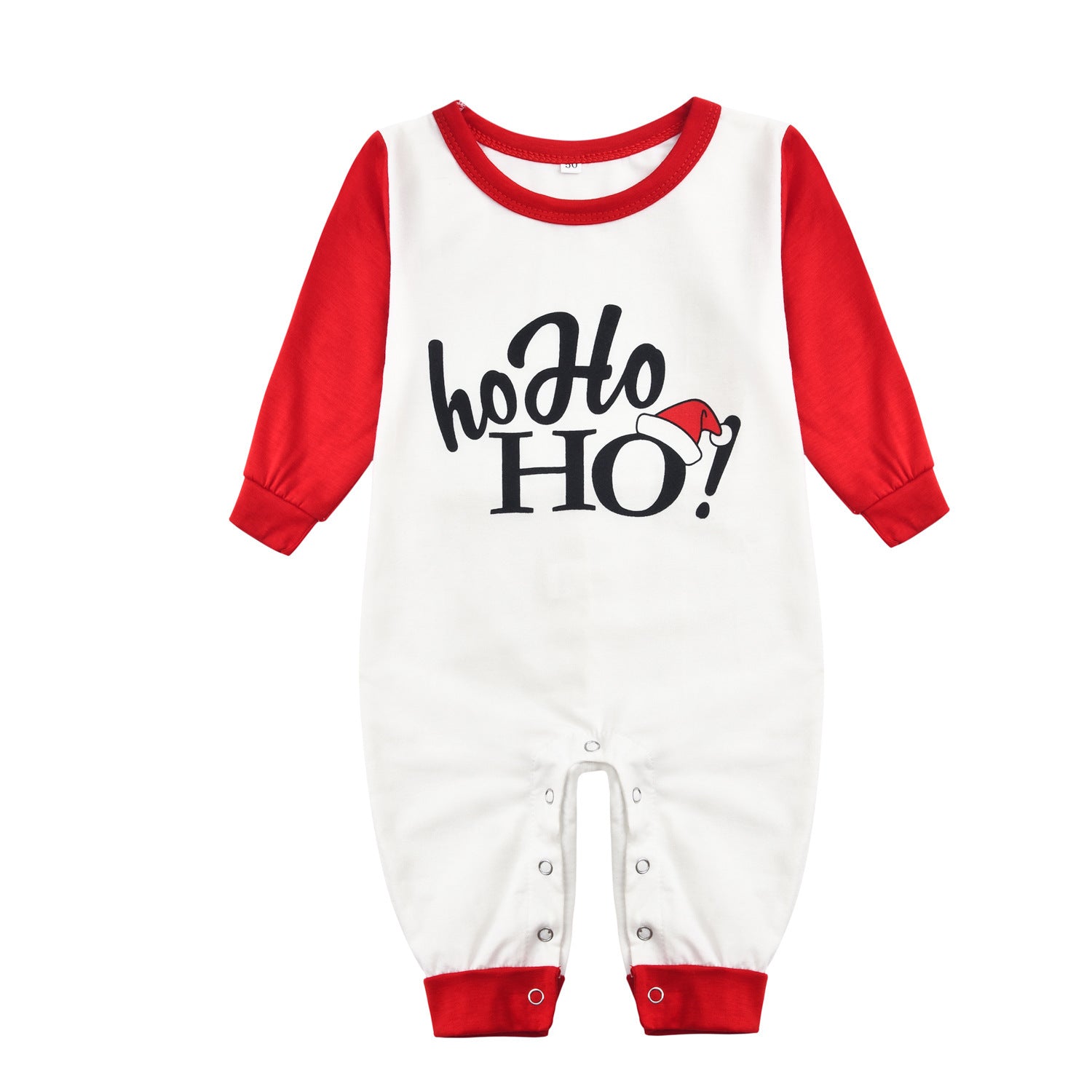 Fashionable Homewear Christmas Hat Printed Parent-child Wear