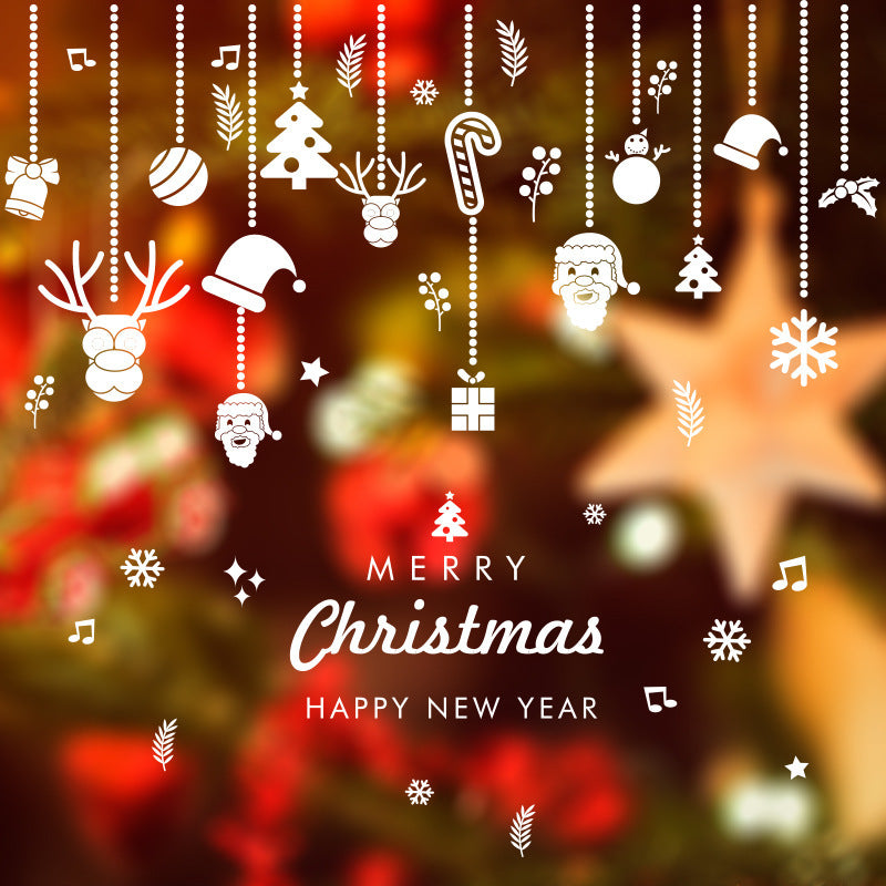 Christmas Glass Window Stickers Decoration