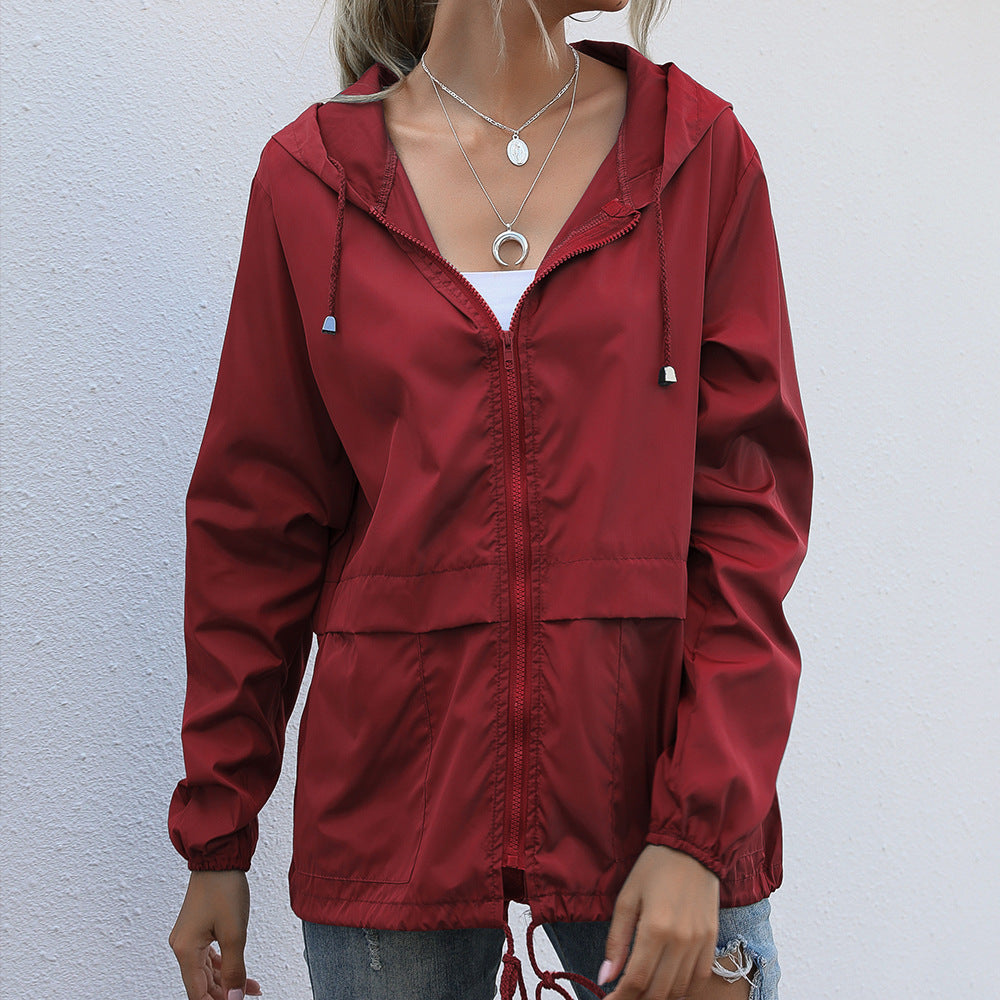 Lightweight Outdoor Hiking Waterproof Raincoat Jacket