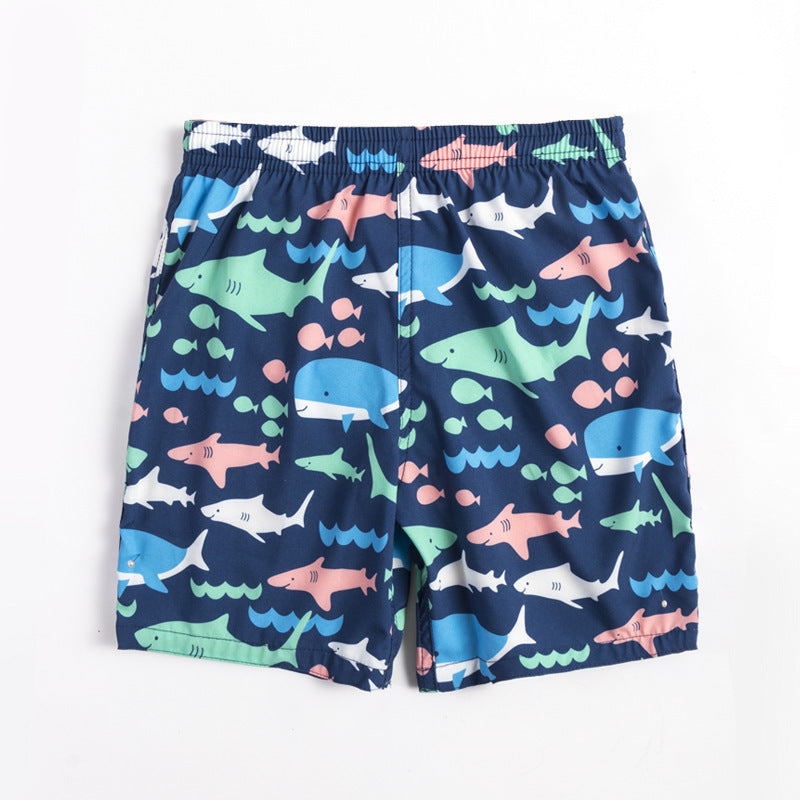 Children's Beach Shorts – Boxer Swimming Trunks