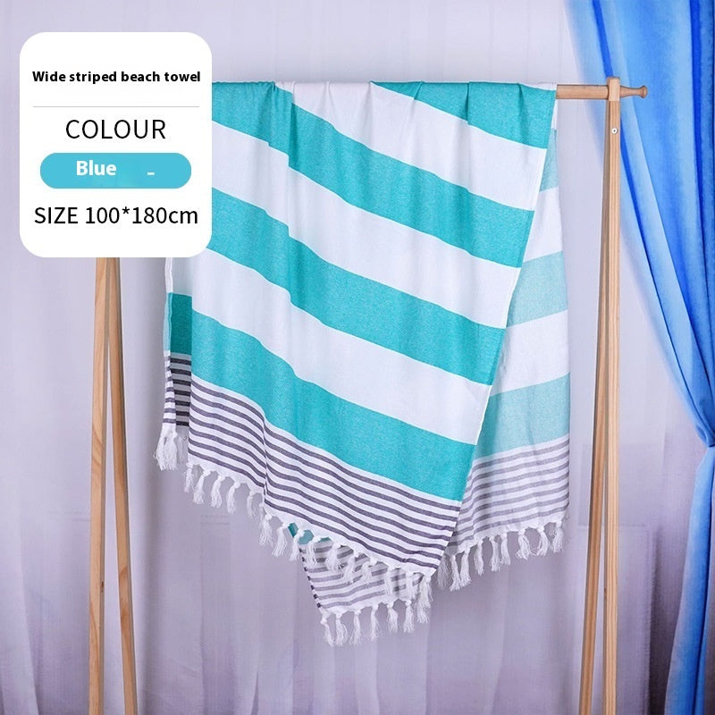 Blype Tassel Plus-sized Thick Absorbent Bath Towel