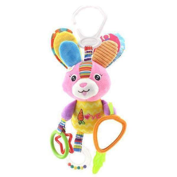 Soft Plush Polyester Stroller Hanging Toys Unisex Baby