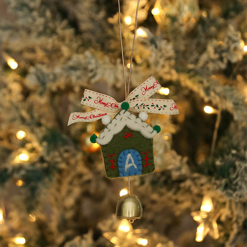 Christmas Gift Wool Felt Christmas Tree Pendant