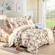 Pure Cotton Twill Plant and Flower Printed Bedding Set
