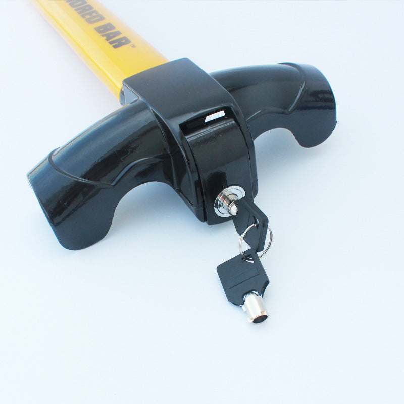 T-shaped car steering wheel lock