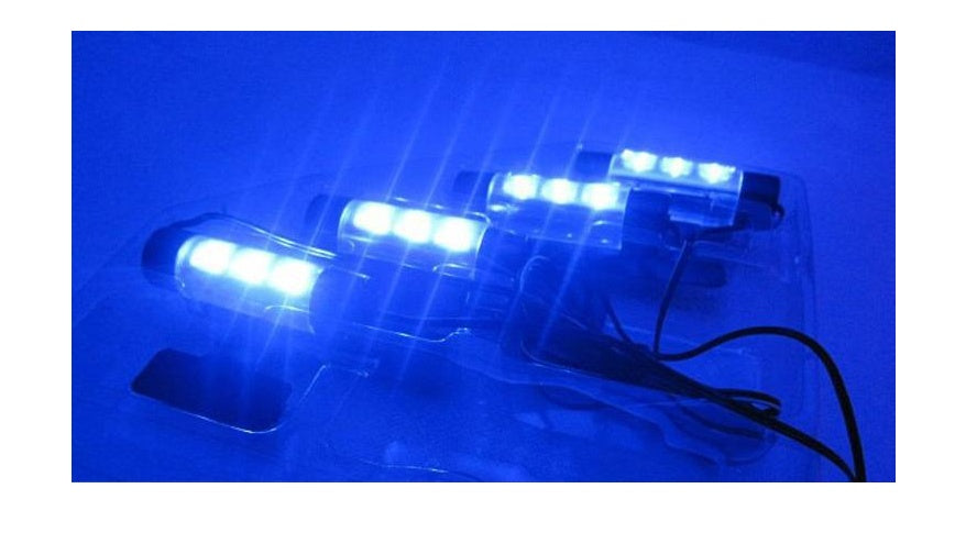 Car Interior Atmosphere Lights with Footwell and Blue Decorative Lighting (Model 780)