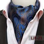 Men's British Jacquard Polyester Scarf