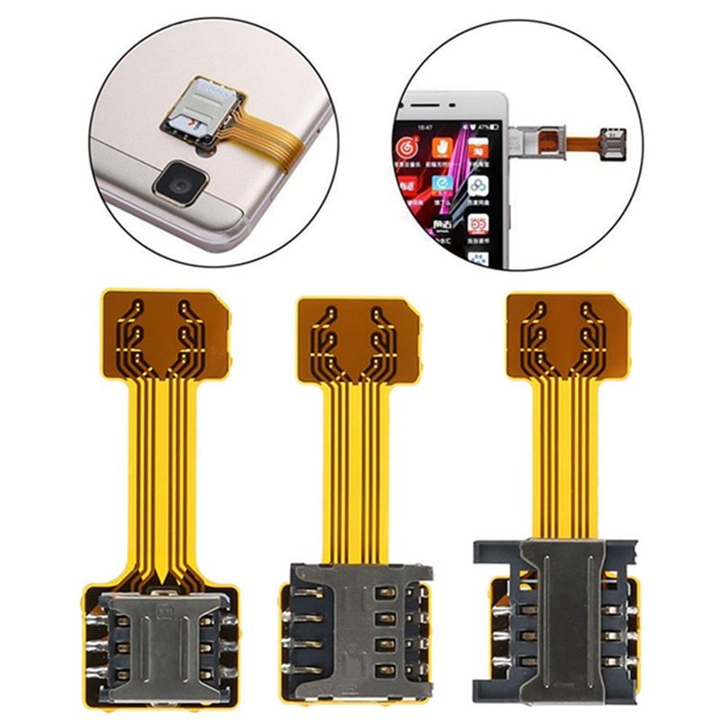 4-in-1 SIM Card Converter Kit – Nano, Micro, Standard Adapter with Ejector Pin