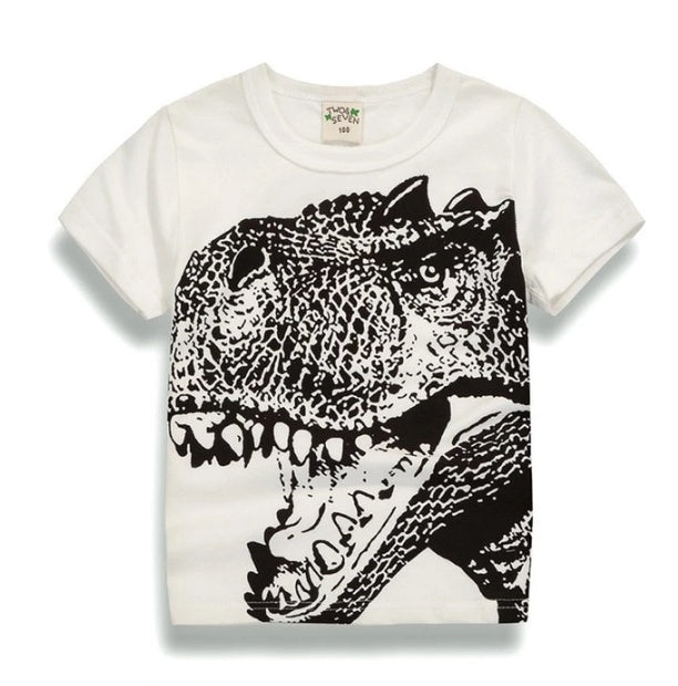 Kids Short Sleeve Korean Cotton Blend Tee Regular Fit
